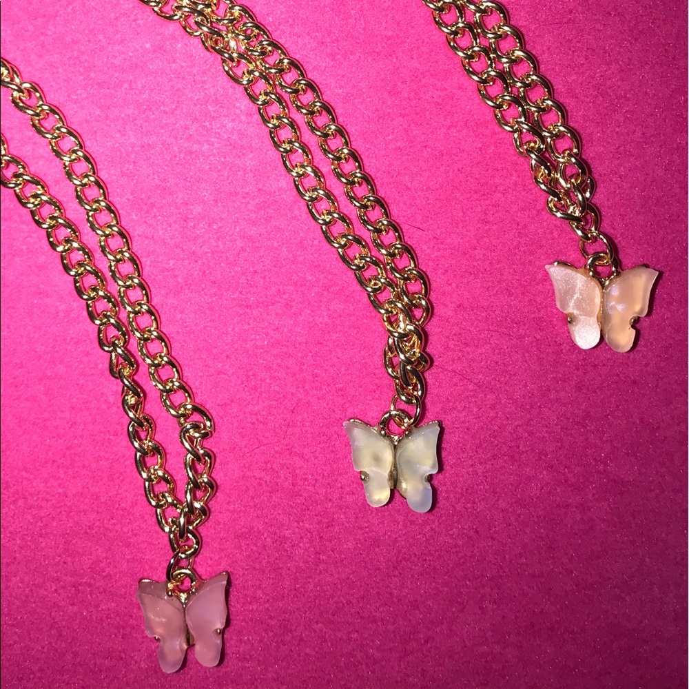 Butterfly charm anklets🦋 - Picture 4 of 6